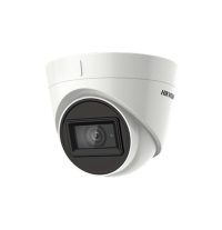 Camera de supraveghere Hikvision TURRET, DS-2CE76H8T- ITMF(2.8mm); 5 MP; Fixed Lens: 2.8mm; 5MP@20fps, 4MP@25fps(P)/30fps(N) (Default), EXIR, 20m IR, Outdoor EXIR Turret, ICR, 0.005 Lux/F1.2, 12 VDC, Smart IR, True WDR, 3D DNR, OSD Menu(Up the Coax), IP67; (DS-2CE76H8T-ITMF28)