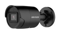 Camera supraveghere Hikvision IP bullet DS-2CD2043G2-IU(2.8mm)black, 4MP, culoare neagra, Acusens - filtrarea alarmelor false dupa corpul uman si masini, microfon audio incorporat, senzor: 1/3″ Progressive Scan CMOS , rezolutie: 2688 × 1520@30fps, iluminare: Color: 0.005 Lux @ (F1.6, AGC ON), 0 Lux (DS-2CD2043G2-IUB28)