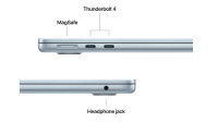 MacBook Air 13.6" Retina/Apple M4 (CPU 10-core, GPU 10-core, NeuralEngine 16-core)/32GB/512GB - sky blue - INT KB (2025) 35W  (cto f rom  MC6V4RO/A) (Z1H9000BL)