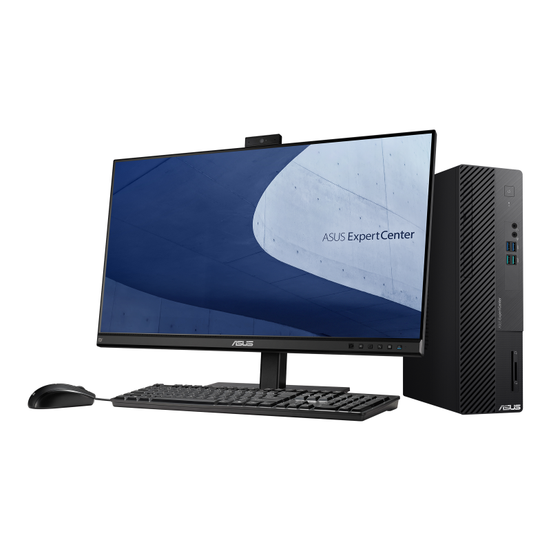 Desktop Business ASUS ExpertCenter D5, D500SD_CZ-312100008XA, 512GBM.2NVMe™ PCIe® 3.0 SSD, 8GB DDR4 U-DIMM *2, Intel® Core™ i3-12100 Processor3.3 GHz (12M Cache, up to 4.3 GHz, 4 cores), Trusted PlatformModule(TPM) 2.0, Intel® B660 Chipset, Small form factor, Black, DVDwriter 8X,Intel WGI219V (D500SD_CZ-312100008XA)