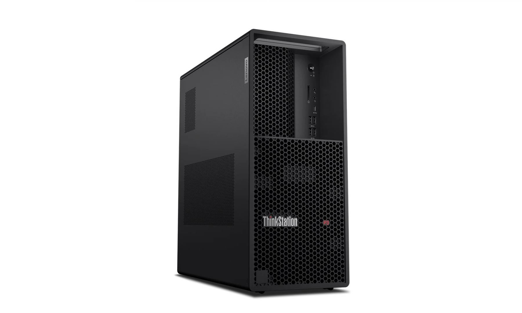 All-in-One Lenovo ThinkStation P3 Tower Tower, Intel® Core™ i9-14900K, 24C (8P + 16E) / 32T, RAM 2x 32GB UDIMM DDR5-4400 ECC, 1x 2TB SSD M.2 2280 PCIe®  Video: Integrated Intel® UHD Graphics, 3YO 1YP W11P (30GS00AURI)