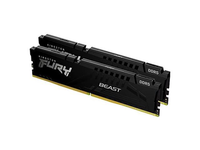 Memorie RAM Kingston DDR5 64GB 6000Mhz CL30 1.4V Dual Channel Kit Fury Beast Black EXPO (KF560C30BBEK2-64)