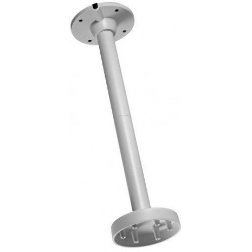 Suport de tavan pentru camere dome Hikvision DS-1471ZJ-155, culoare alba, dimensiuni: Ø 155 mm × 565 mm, greutate: 650 g ( (DS-1471ZJ-155)