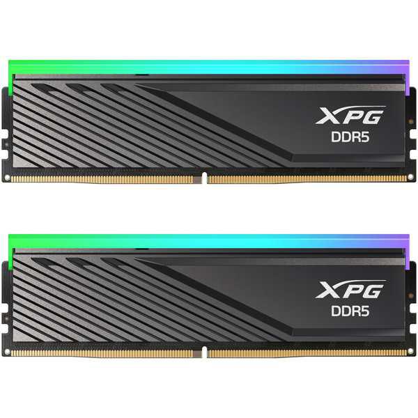 Memorie RAM Adata DDR5 32GB 6000Mhz CL30 Dual Channel Kit Lancer Blade Black RGB (AX5U6000C3016G-DTLABRBK)