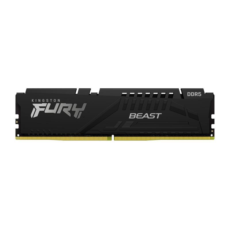 Memorie RAM Kingston DDR5 16GB 5600Mhz CL40 1.25V Fury Beast Black XMP (KF556C40BB-16)