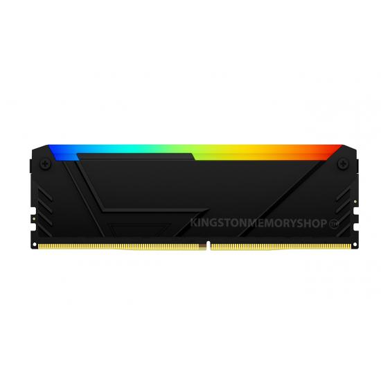 Memorie RAM Kingston DDR4 32GB 3600Mhz CL18 1.35V Fury Beast Black RGB XMP (KF436C18BB2A/32)