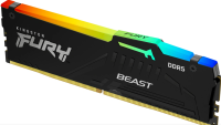 Memorie RAM Kingston DDR5 32GB 6000MHz CL30 1.4V Fury Beast Black RGB EXPO (KF560C30BBEA-32)