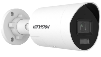 Camera de supraveghere IP Bullet 4MP Smart Hybrid Light with ColorVu Hikvision DS-2CD2047G3-LI2UY/SL(2.8MM), lentila fixa 2.8mm, iluminare min: Color: 0.0008 Lux @ (F1.0, AGC ON),0 Lux cu IR 40m, microfon incorporat, difuzor incorporat, interfata audio: 1/1, alarma: 1/1, slot card de memorie (DS-2CD2047G3-LI2UY/SL(2.8MM))