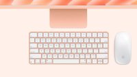 Apple iMAC 24" Retina 4.5k/ Apple M4 (CPU 8-core, GPU 8-core, NeuralEngine 16-core)/16GB/512GB - Orange - INT KB (2024) (Z1E8000HS)