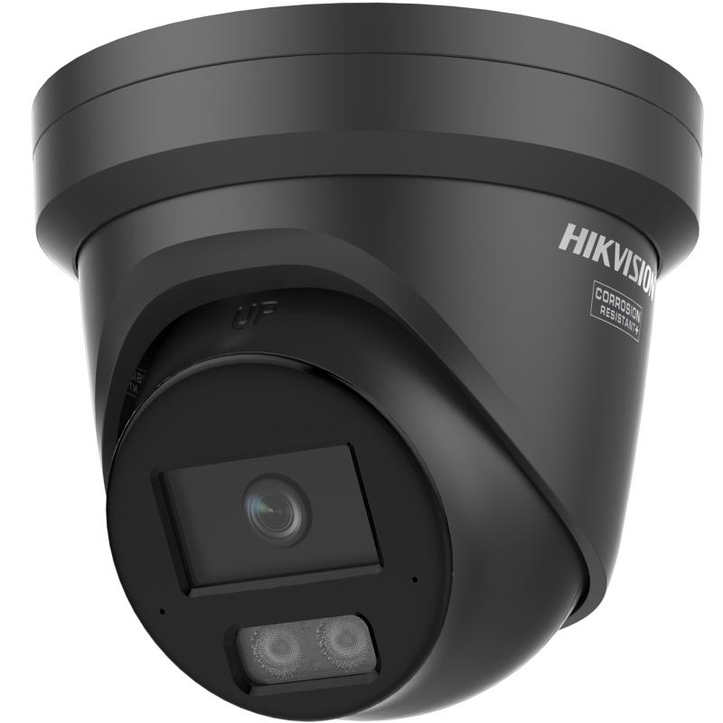 Camera de supraveghere IP Turret 4MP Hikvision DS-2CD2347G3- LI2UY(2.8MM)/BK, lentila fixa 2.8mm, iluminare min: Color: 0.0005 Lux @ (F1.0, AGC ON),0 Lux cu lumina alba: 40m, IR 30m, microfon incorporat, slot card de memorie: microSD/microSDHC/microSDXC maxim 512GB, alarma la evenimente: Motion (DS-2CD2347G3-LI2UY(2.8MM)/BK)