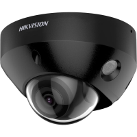 Camera supraveghere Hikvision Mini Dome DS-2CD2547G2-LS(2.8mm)(C) (BLACK), 4MP, WDR 130dB,24/7 colorful imaging, 1/1.8" Progressive Scan CMOS, IR 30M, 1 RJ45 10 M/100 M self-adaptive Ethernet port,Built-in memory card slot, support microSD card, up to 256 GB, Dimension: Ø113.6 mm × 72.6 mm,Weight (DS-2CD2547G2-LS2CB)