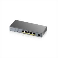 Switch Zyxel GS1350-6HP-EU0101F, 5 port, 100/1000 Mbps (GS1350-6HP-EU0101F)