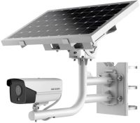 Camera de supraveghere Hikvision IP Bullet 4G cu panou solar DS- 2XS6A87G1-LS/C36S80 2.8mm, panou solar 80W,transmisie LTE-TDD/LTE- FDD/WCDMA/GSM 4G wireless network, baterie litiu reincarcabila 360 WH (90 WH for each battery),rezolutie: 8 MP@ 15fps, iluminare Color: 0.0005 Lux @ (F1.0, AGC ON) (DS-2XS6A87G1-LS2)