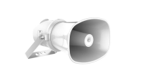 Difuzor public Hikvision DS-QAZ1307G1-E, 2 microfoane, 100 Hz to 20 kHz, putere difuzor: 7 W, Network Protocol: IPv4, HTTP, HTTPS , SIP, SSL/TLS , DNS, NTP, TCP, UDP, IGMP, ICMP, DHCP, ARP, SSH, interfata: RJ45 10 M/100 M Adaptive Ethernet port × 1, stocare: Built-in 4 GB EMMC (Audio file storage is (DS-QAZ1307G1-E)