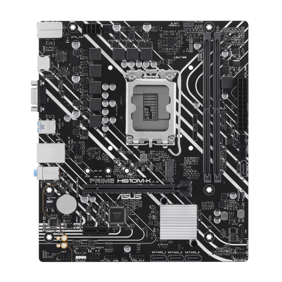 Placa de baza ASUS PRIME 610M-K LGA1700 (PRIME H610M-K)