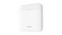 Hikvision wireless repeater, DS-PR1-WE, Comunicatie bidirectionala 868 MHz, Afisaj cu led 3: Register/Signal (Green/Red), Power (Green), Fault (Amber),RF Distance:1600m (Open area), material: plastic, culoare:alb, dimensiuni: 150x150x25mm, greutate: 0.372 g (DS-PR1-WE)