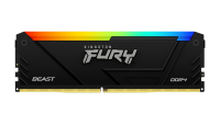 Memorie RAM Kingston DDR4 8GB 3600Mhz CL17 1.35V Fury Beast RGB Black XMP (KF436C17BB2A/8)
