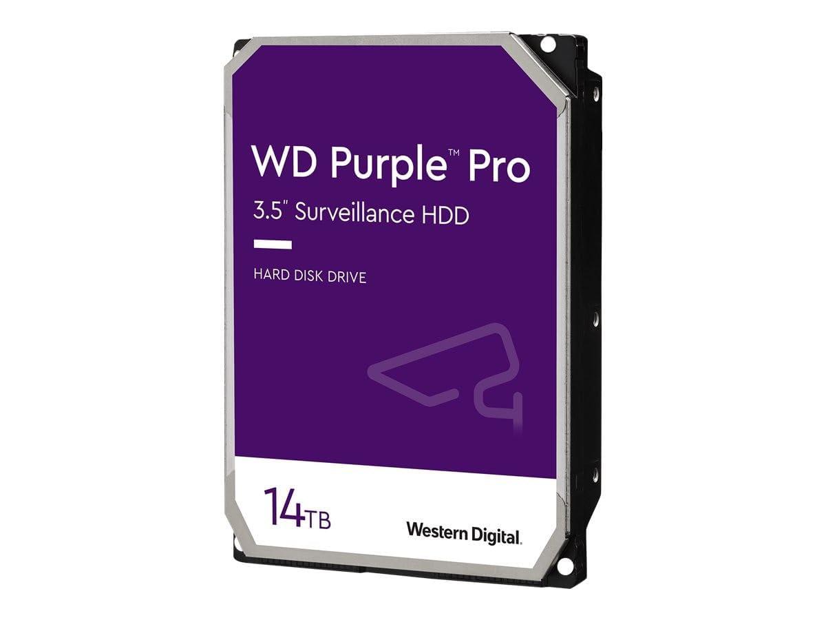 HDD Surveillance WD PURPLE 14TB 7200rpm 256mb SATA-III (WD142PURP)
