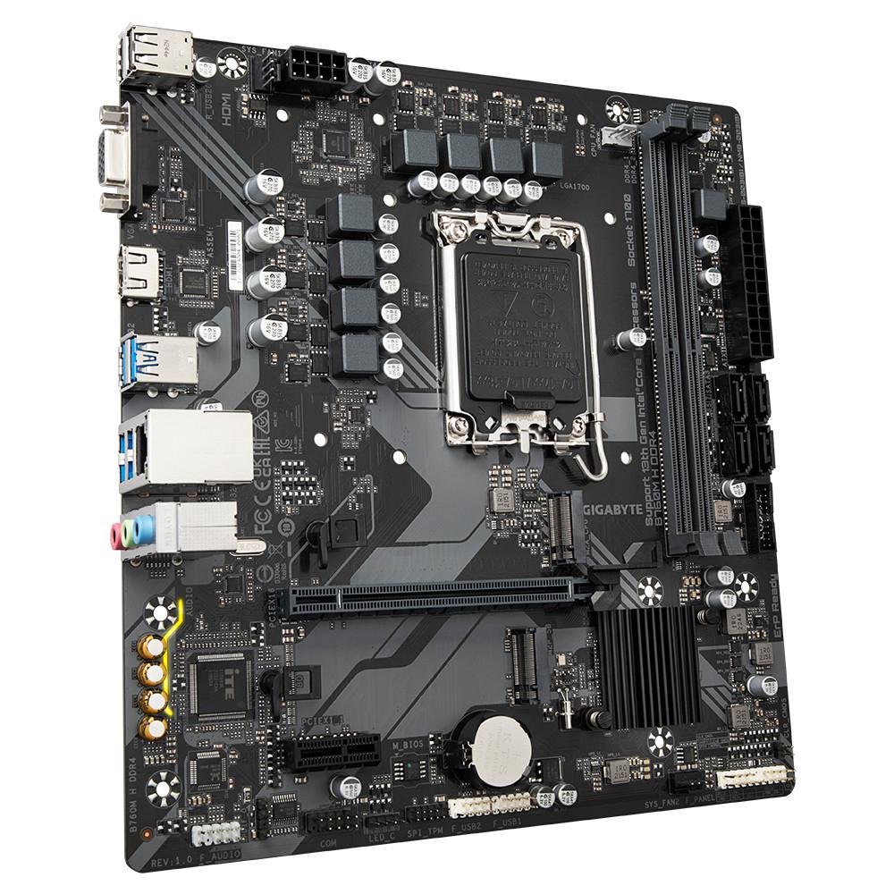 Placa de baza Gigabyte B760M H LGA1700 (B760M H DDR4)