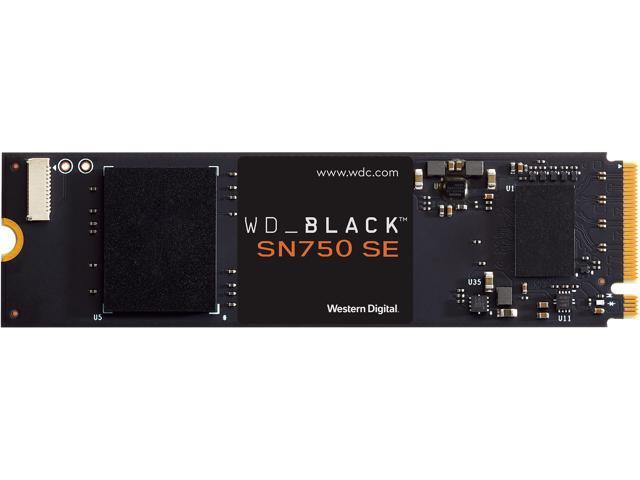 SSD WD Black SN750 SE 500GB PCI Express 4.0 x4 M.2 2280 (WDS500G1B0E)