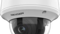 Camera supraveghere Hikvision Turbo HD dome DS-2CE5AU1T-VPIT3ZF 2.7- 13.5mm Image Sensor 8.29 megapixel progressive scan CMOS, Resolution 3840 (H) × 2160 (V),Min. illumination Color: 0.01 Lux @ (F1.2, AGC ON), 0 Lux with IR, up to 60 m IR distance, 4 in 1 video output (switchable (DS-2CE5AU1TVPIT3ZF)