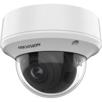 Camera supraveghere Hikvision Turbo HD dome DS-2CE5AU1T-VPIT3ZF 2.7- 13.5mm Image Sensor 8.29 megapixel progressive scan CMOS, Resolution 3840 (H) × 2160 (V),Min. illumination Color: 0.01 Lux @ (F1.2, AGC ON), 0 Lux with IR, up to 60 m IR distance, 4 in 1 video output (switchable (DS-2CE5AU1TVPIT3ZF)