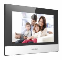 Monitor videointerfon WIFI modular 7" color Hikvision DS-KH6320-WTE1/EU;ecran LCD 7" color cu touch screeen, rezolutie ecran 1024 × 600; designmodern; Conectivitate: Retea wireless: Wi-Fi 802.11b/g/n; Network:10/100Mbps self adaptive network ; TCP/IP, SIP, RTSP; Comunicare audio videobidirectionala (DS-KH6320-WTE1/EU)