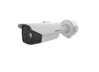 Camera supraveghere Thermal & Optical Bi-Spectrum Hikvision DS-2TD2628- 7/QA,4MP Resolution 256 × 192, Focal Length 6.9 mm, WDR 120 dB, IR Distance Up to 30 m, Temperature Range -20°C to 150°C, 1, RJ45 10 M/100 M Self-adaptive Ethernet interface, Temperature: -40°C to 65°C, IP67 Standard, Dimensions (DS-2TD2628-7/QA)