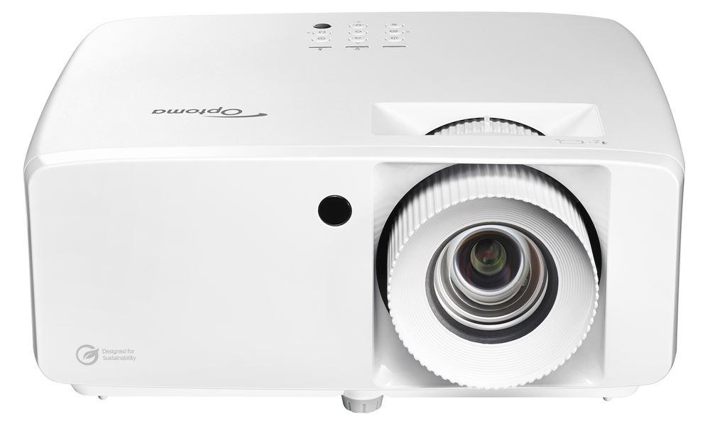 Videoproiector OPTOMA ZH450, DLP laser 30.000 ore, FHD 1920*1080, 4500 lumeni, 300.000:1, 16:9/ 4:3, dimensiune maxima imagine 322", distanta maxima de proiectie 10 m, zoom 1.6x, 2* HDMI, USB-A power 1.5A, audio out, RS232, RJ45, 29- 31 dB, 3D ready, Security bar, Kensington Lock, protejare cu (E9PD7L321EZ1)