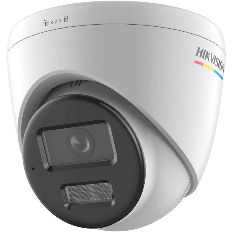 Camera de supraveghere IP Turret 6MP ColorVu Hikvision DS-2CD1367G2H- LIU(4MM), lentila fixa 4mm, iluminare: Color: 0.001 Lux @ (F1.0, AGC ON),0 Lux, IR: 30m, microfon incorporat, alarma la evenimente: Motion detection (support alarm triggering by specified target types (human and vehicle)),video (DS-2CD1367G2H-LIU(4MM))