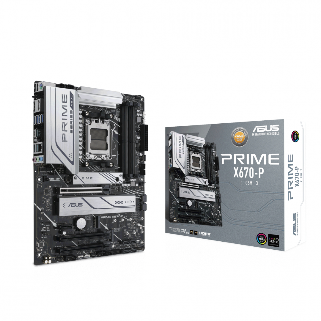 Placa de baza Asus PRIME X670-P-CSM DDR5 AM5 (PRIME X670-P-CSM)