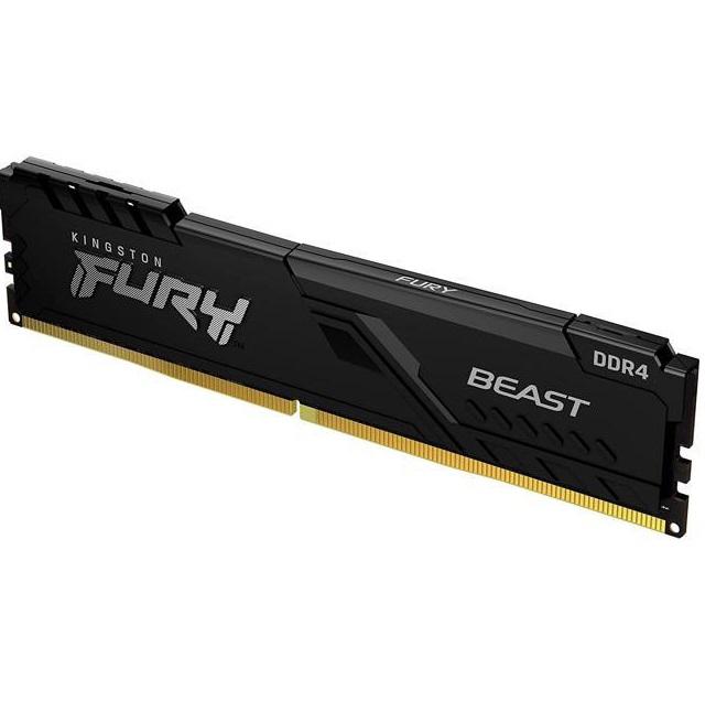 Memorie RAM Kingston DDR4 8GB 3200MHz CL16 1.35V Fury Beast Black XMP (KF432C16BB/8)