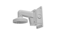Suport de montaj pe perete cu doza de conexiuni Hikvision DS-1272ZJ- 120B, material aliaj de aluminiu, dimensiuni: 123×180×233mm, greutate: 1225g (DS-1272ZJ-120B)