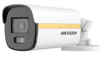 Camera de supraveghere Bullet 3K ColorVu Dual-light PoC Hikvision DS-2CE12KF3T-LE(2.8MM), lentila fixa: 2.8mm, iluminare min.: 0.0005 Lux @ (F1.0, AGC ON), 0 Lux, IR: 40m, lumina alba: 40m, alimentare: 12 VDC± 25%, PoC.at, Max.7.8 W, protectie: IP67, dimensiuni: 194.2 mm × 78 mm × 74.5 mm, greutate (DS-2CE12KF3T-LE(2.8MM))