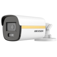 Camera de supraveghere Bullet 3K ColorVu Dual-light PoC Hikvision DS-2CE12KF3T-LE(2.8MM), lentila fixa: 2.8mm, iluminare min.: 0.0005 Lux @ (F1.0, AGC ON), 0 Lux, IR: 40m, lumina alba: 40m, alimentare: 12 VDC± 25%, PoC.at, Max.7.8 W, protectie: IP67, dimensiuni: 194.2 mm × 78 mm × 74.5 mm, greutate (DS-2CE12KF3T-LE(2.8MM))