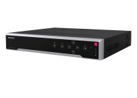 Hikvision NVR DS-7716NI-M4; 16 canale; Rezolutie: pana la 32MP; Iesire video: HDMI1/VGA simultaneous output, HDMI2/VGA independent output; Iesire Audio: 1-ch, RCA (Linear, 1 KΩ),Two-Way Audio; Decoding Format: H.265+/H.265/H.264+/H.264; Dual-Stream Recording;Protocol Retea: TCP/IP, DHCP, IPv4, IPv6 (DS-7716NI-M4)