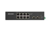 Switch Hikvision DS-3T0510HP-E/HS, 8-Port, PoE (DS-3T0510HP-E/HS)