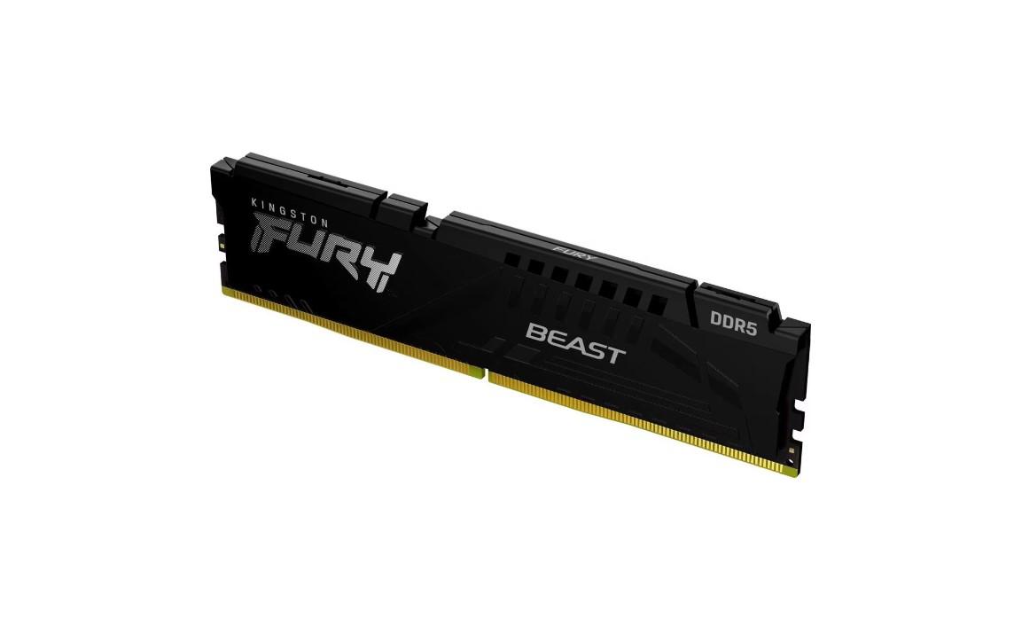 Memorie RAM Kingston DDR5 32GB 5200Mhz CL36 1.25V Dual Channel Kit 1.25V Fury Beast Black EXPO (KF552C36BBEK2-32)