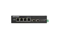 Switch Hikvision DS-3T0506HP-E/HS, 4-Port, PoE (DS-3T0506HP-E/HS)