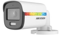 Camera de supraveghere Hikvision Turbo HD Bullet DS-2CE10DF8T-FSLN (2.8mm); 2MP, Color Vu - imagini color pe timp de noapte, mirofon audio incorporat, Aperture F1.0, senzor: 2 MP CMOS, rezolutie: 1920 (H) × 1080 (V)@25fps, iluminare: 0.0003 Lux @ (F1.0, AGC ON), 0 Lux cu lumina alba, lentila fixa (DS-2CE10DF8T-FSLN)