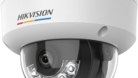 Camera de supraveghere IP Dome 4MP ColorVu with Smart Hybrid Light Hikvision DS-2CD1147G2H-LIU(2.8MM), lentila fixa: 2.8mm, iluminare min.: Color: 0.001 Lux @ (F1.0, AGC ON),B/W: 0 Lux cu IR: 30m, microfon incorporat, alarma la evenimente: Motion detection (support alarm triggering by specified (DS-2CD1147G2H-LIU(2.8MM))
