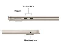MacBook Air 13.6" Retina/Apple M4 (CPU 10-core, GPU 10-core, Neural Engine 16-core)/24GB/512GB - starlight - INT KB (2025) (MC6A4RO/A)