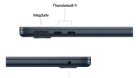 MacBook Air 13.6" Retina/Apple M4 (CPU 10-core, GPU 10-core, Neural Engine 16-core)/24GB/512GB - Midnight - INT KB (2025) (MC6C4RO/A)