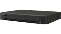 4-ch 4K 1U H.265 AcuSense DVR 4 channels and 1 HDD 1U AcuSense DVR Support 2-ch Facial Recognition or 4-ch advanced model Perimeter Protection based on Deep Learning algorithm Support 4-ch AcuSearch Technology Encoding ability up to 4K/8MP@ 15fps Up to 8 channels IP camera inputs, each channel up to (IDS-7204HTHI-M1/XT/4A+4/1ALM)