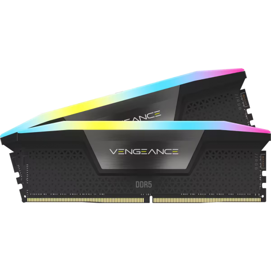 Memorie RAM Corsair Vengeance RGB 32GB DDR5 6400MHz CL32 Kit of 2 (CMH32GX5M2B6400C32)