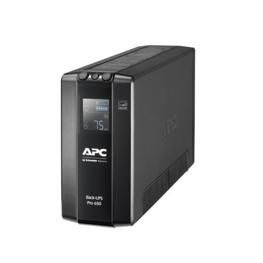 Back UPS Pro BR 650VA, 6 Outlets, AVR, LCD Interface (BR650MI)