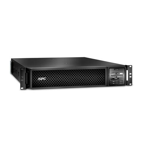 UPS APC Smart-UPS SRT online dubla-conversie 2200VA / 1980W 8 conectori C13 2 conectori C19 extended runtime, baterie RBC31 rackabil, placa retea inclusa,3 ani garantie echipament si 2 ani garantie baterie (SRT2200RMXLI-NC)