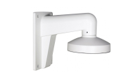 Suport montaj pe perete pentru camere dome Hikvision DS-1273ZJ-140, material aliaj de aluminiu, pentru seria de camere DS-2CC51xxP(N), dimensiuni: Φ140×182×120mm, greutate: 703g (DS-1273ZJ-140)