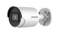 Camera supraveghere Hikvision IP bullet DS-2CD2063G2-IU(2.8mm), 6MP, Acusens - filtrarea alarmelor false dupa corpul uman si masini, microfon audio incorporat, senzor 1/2.8" Progressive Scan CMOS, rezolutie 3200 × 1800@20fps, iluminare Color: 0.005 Lux @ (F1.6, AGC ON), B/W: 0 Lux cu IR, lentila (DS-2CD2063G2-IU2)