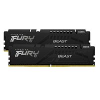 Memorie RAM Kingston DDR5 64GB 5600MHz CL40 1.25V Dual Channel Kit Fury Beast Black XMP (KF556C40BBK2-64)